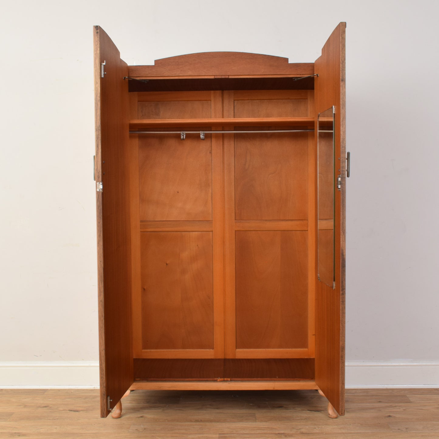 Walnut Veneer Wardrobe