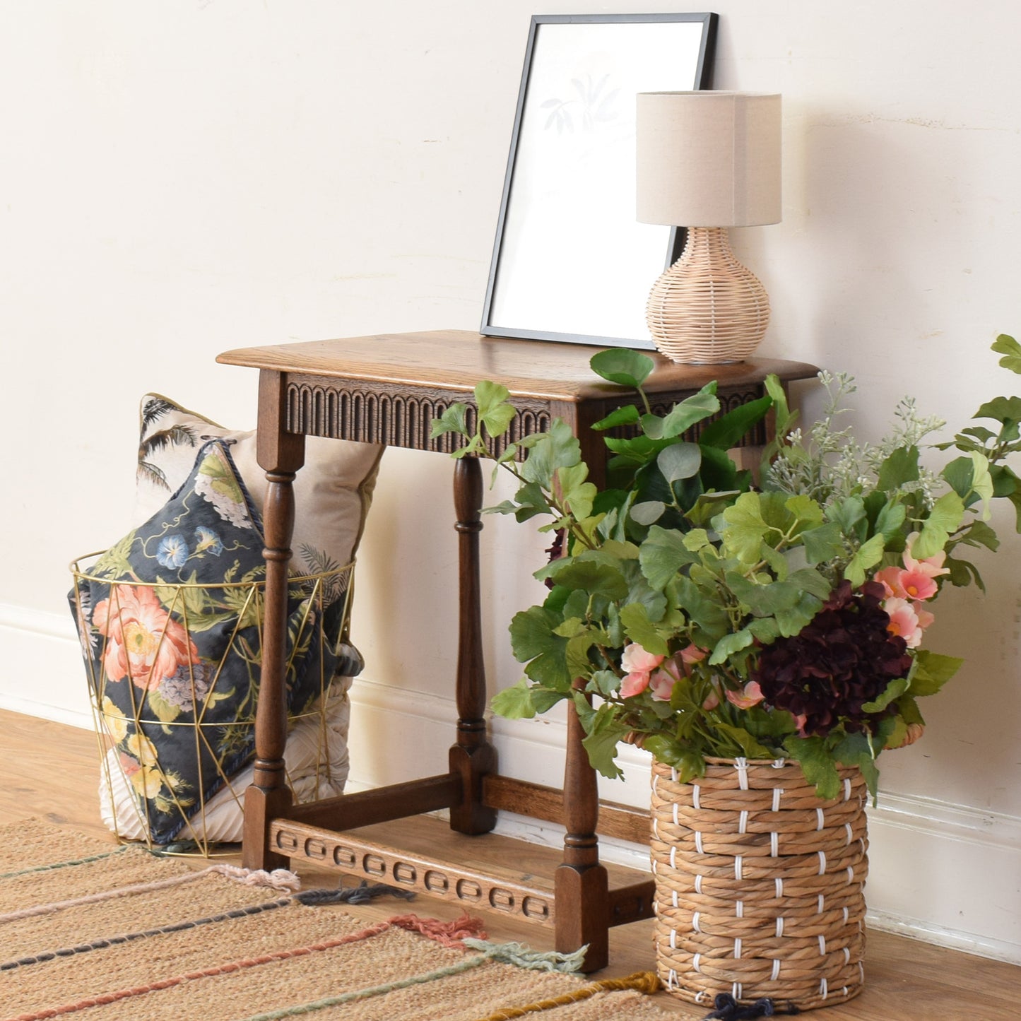 Oak Occasional Table