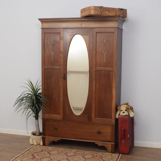 Vintage Mahogany Hallrobe