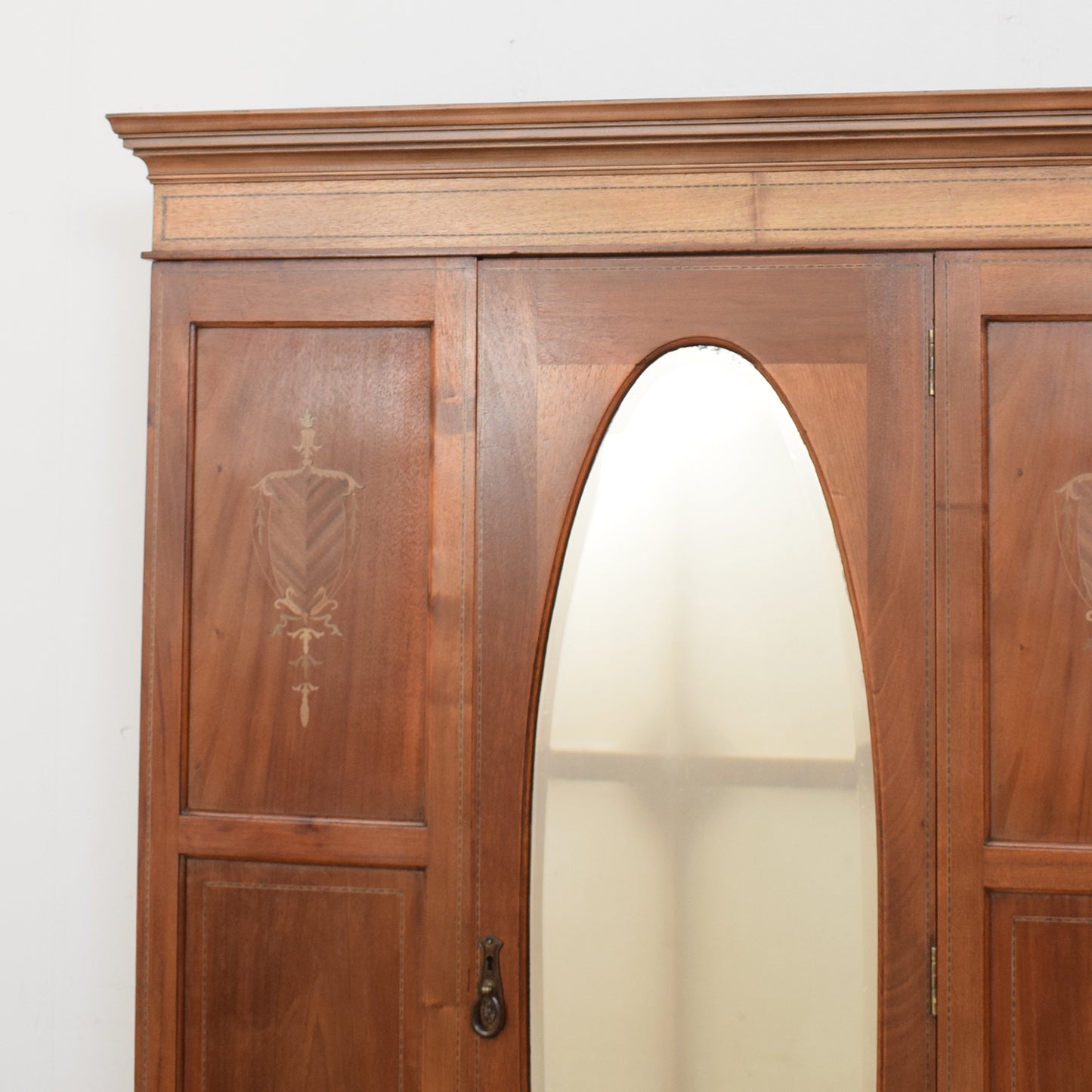 Vintage Mahogany Hallrobe