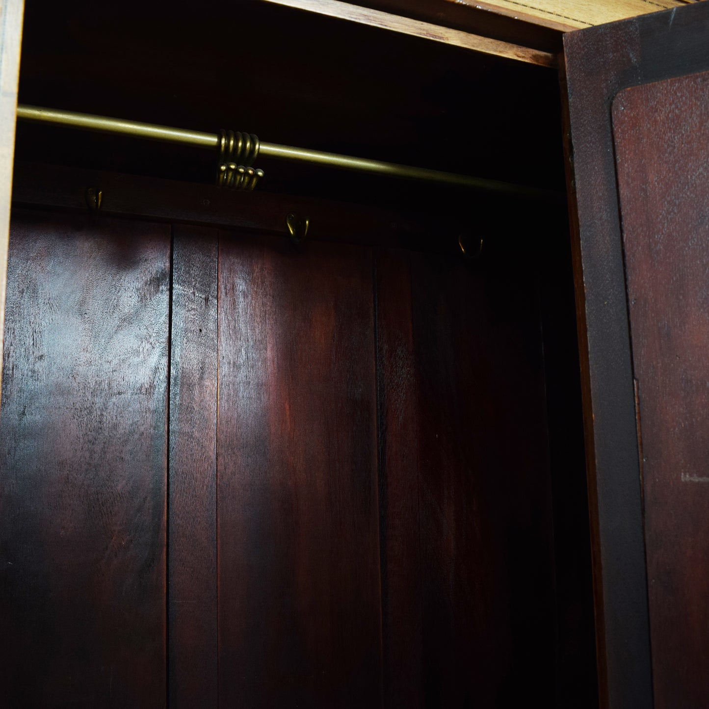 Vintage Mahogany Hallrobe