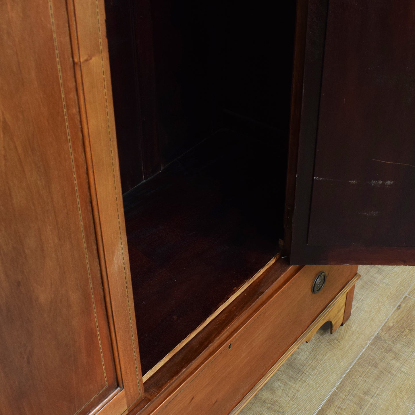 Vintage Mahogany Hallrobe