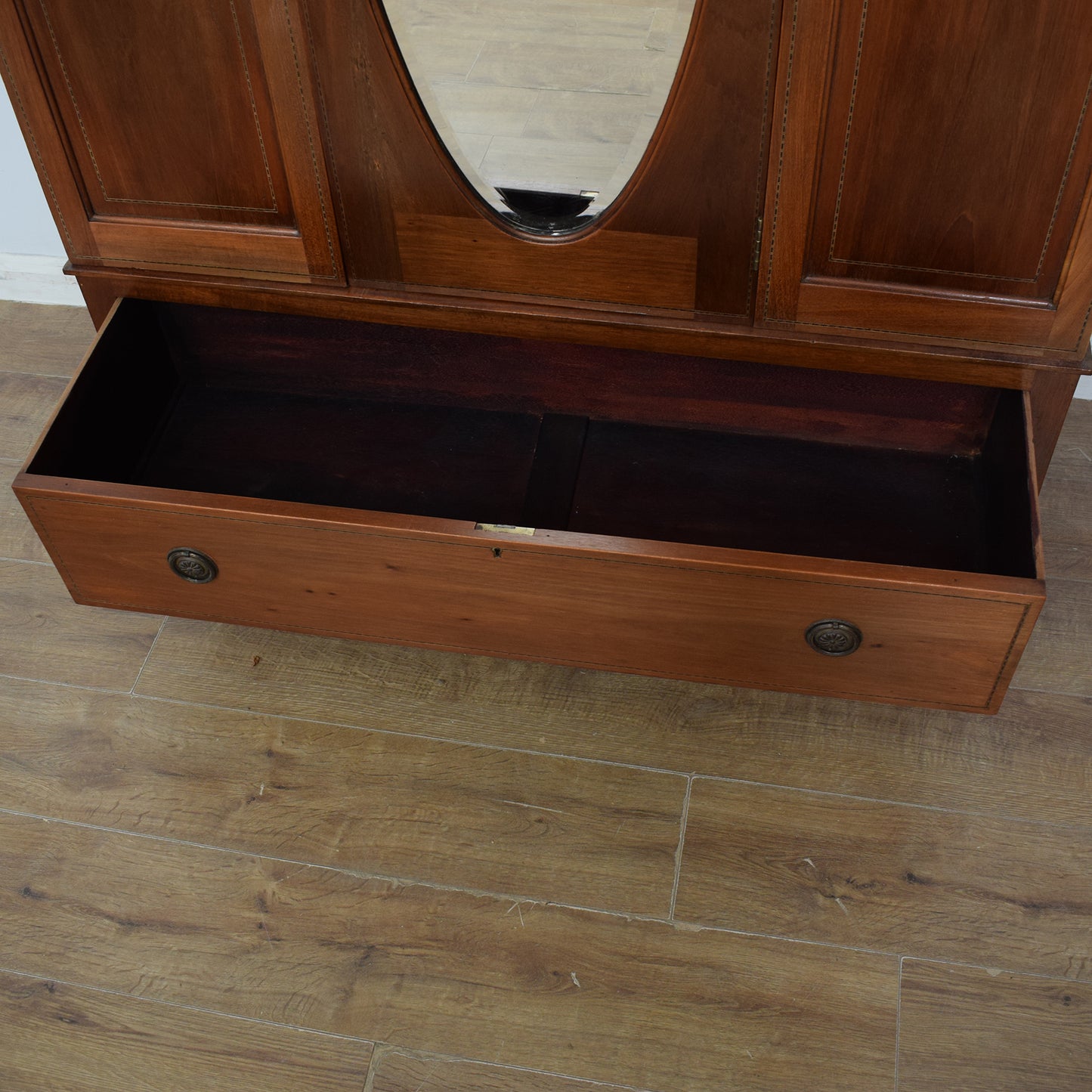 Vintage Mahogany Hallrobe