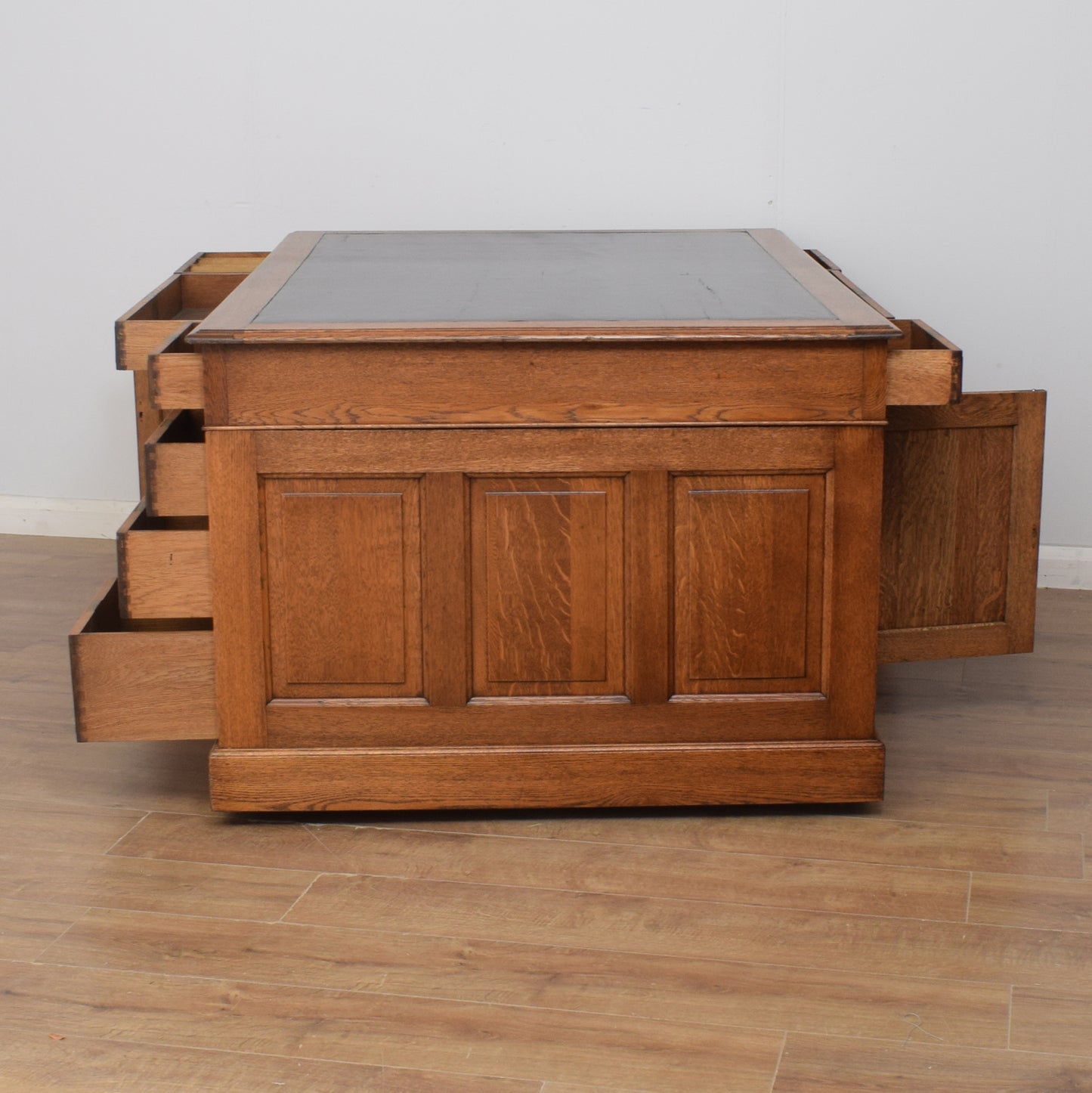 Restored Oak Partners Desk