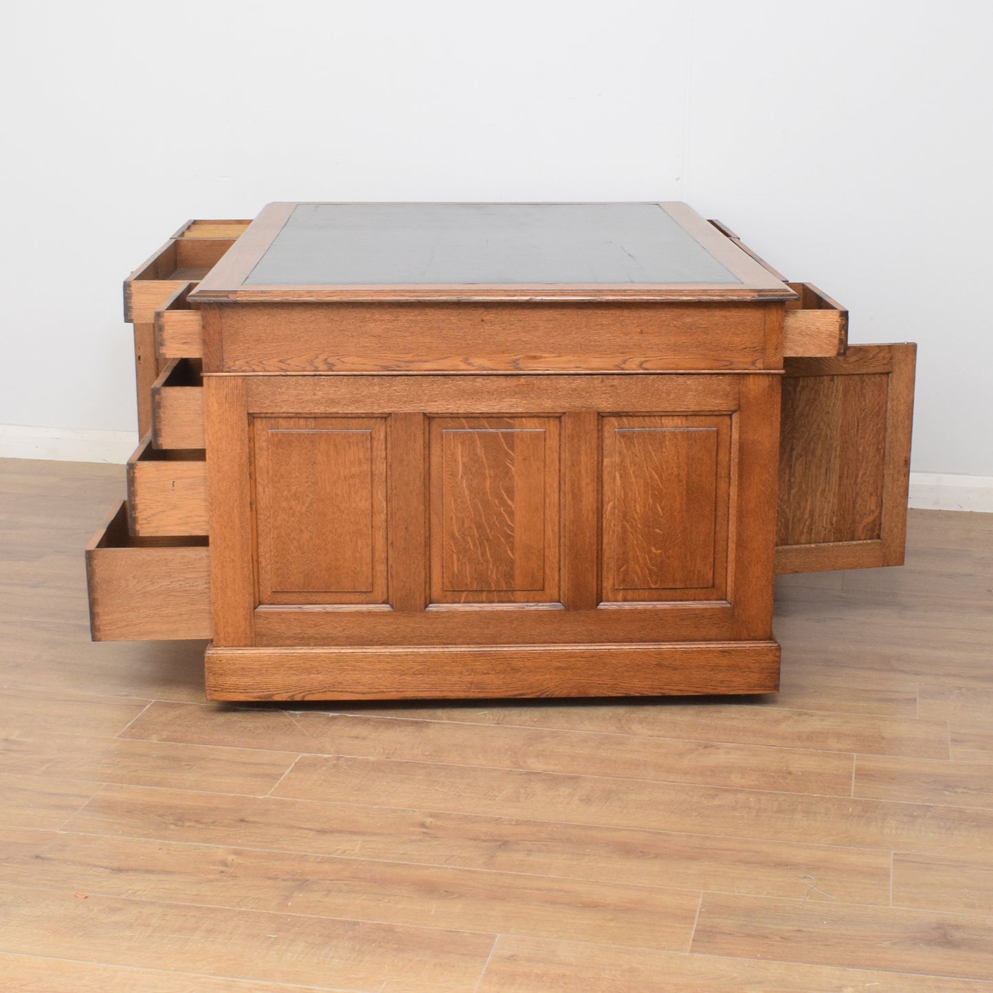Restored Oak Partners Desk