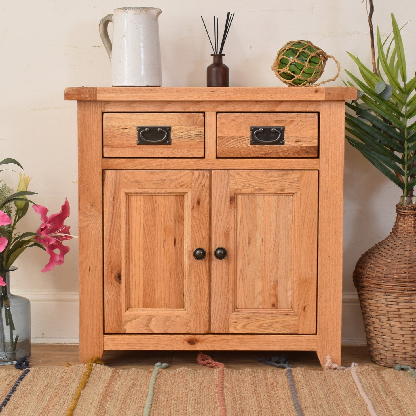 Small Oak Cabinet