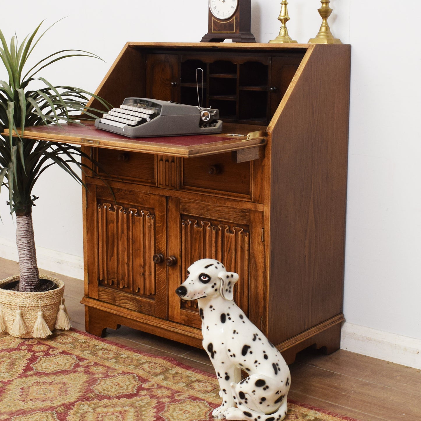 Restored Oak Bureau