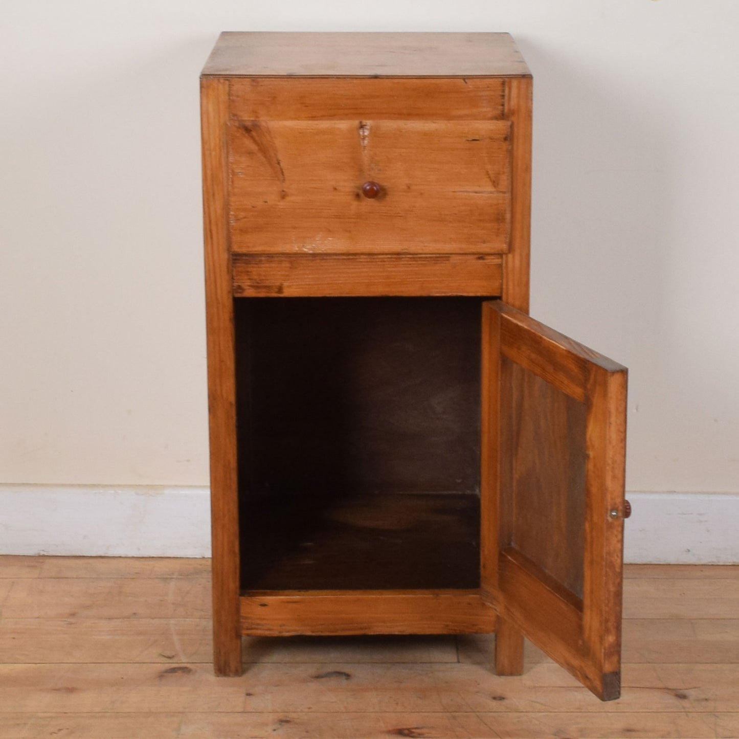 Rustic Pine Bedside