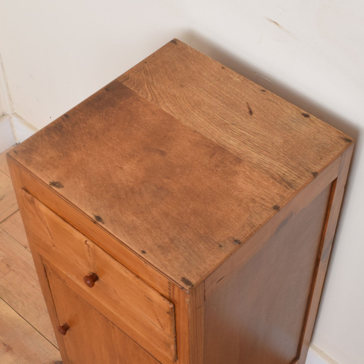 Rustic Pine Bedside