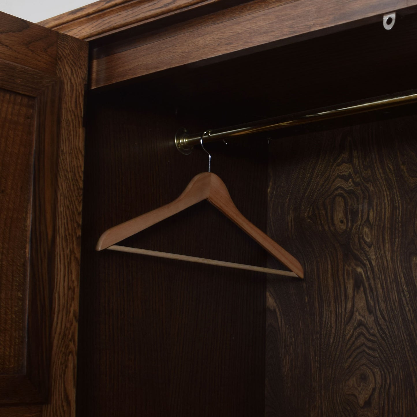 Large Oak Carved Wardrobe