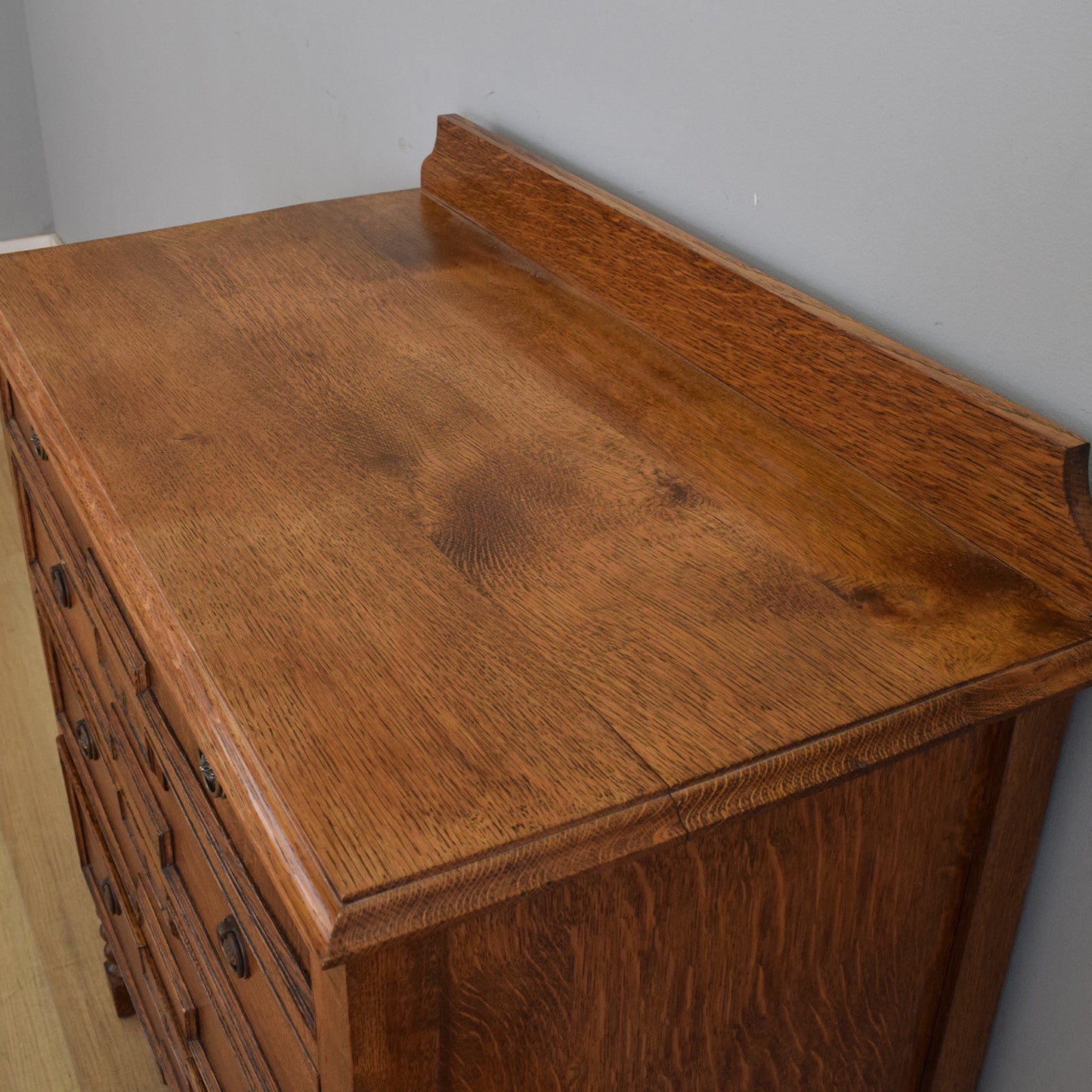 Restored Oak Chest of Drawers