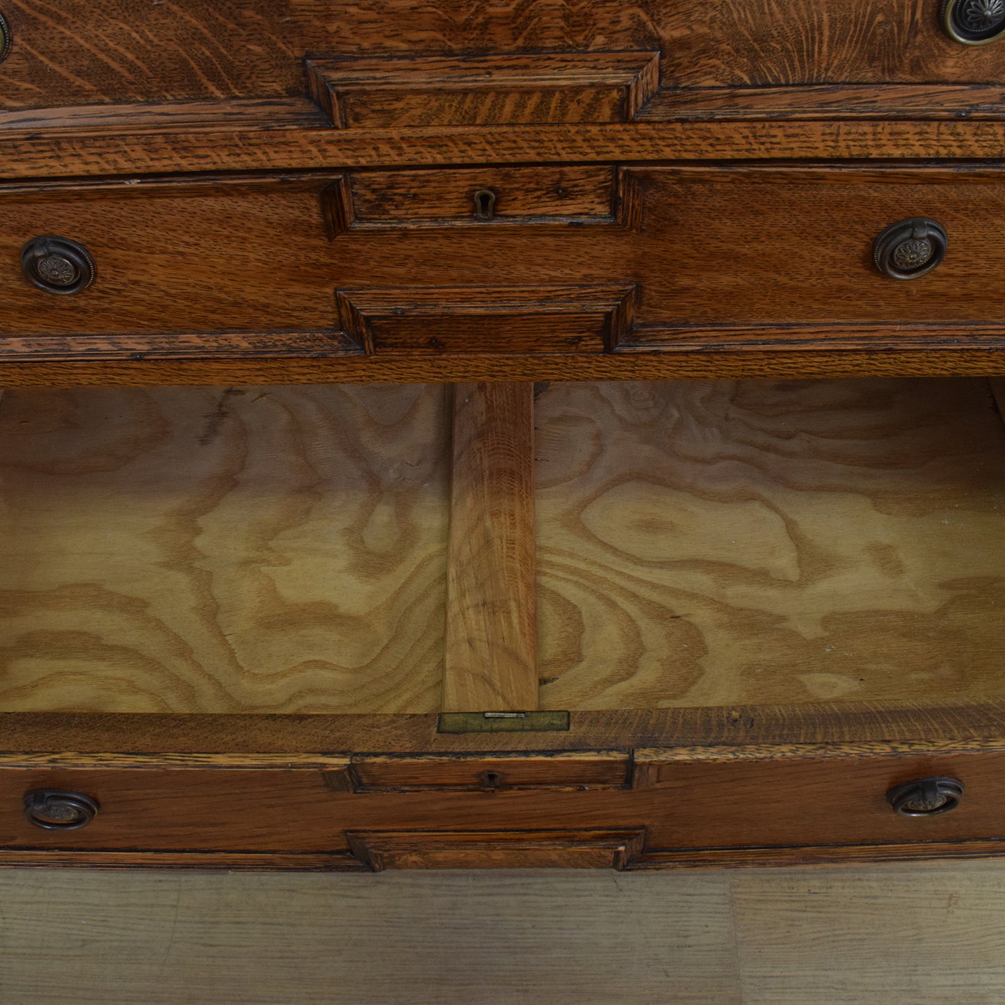 Restored Oak Chest of Drawers