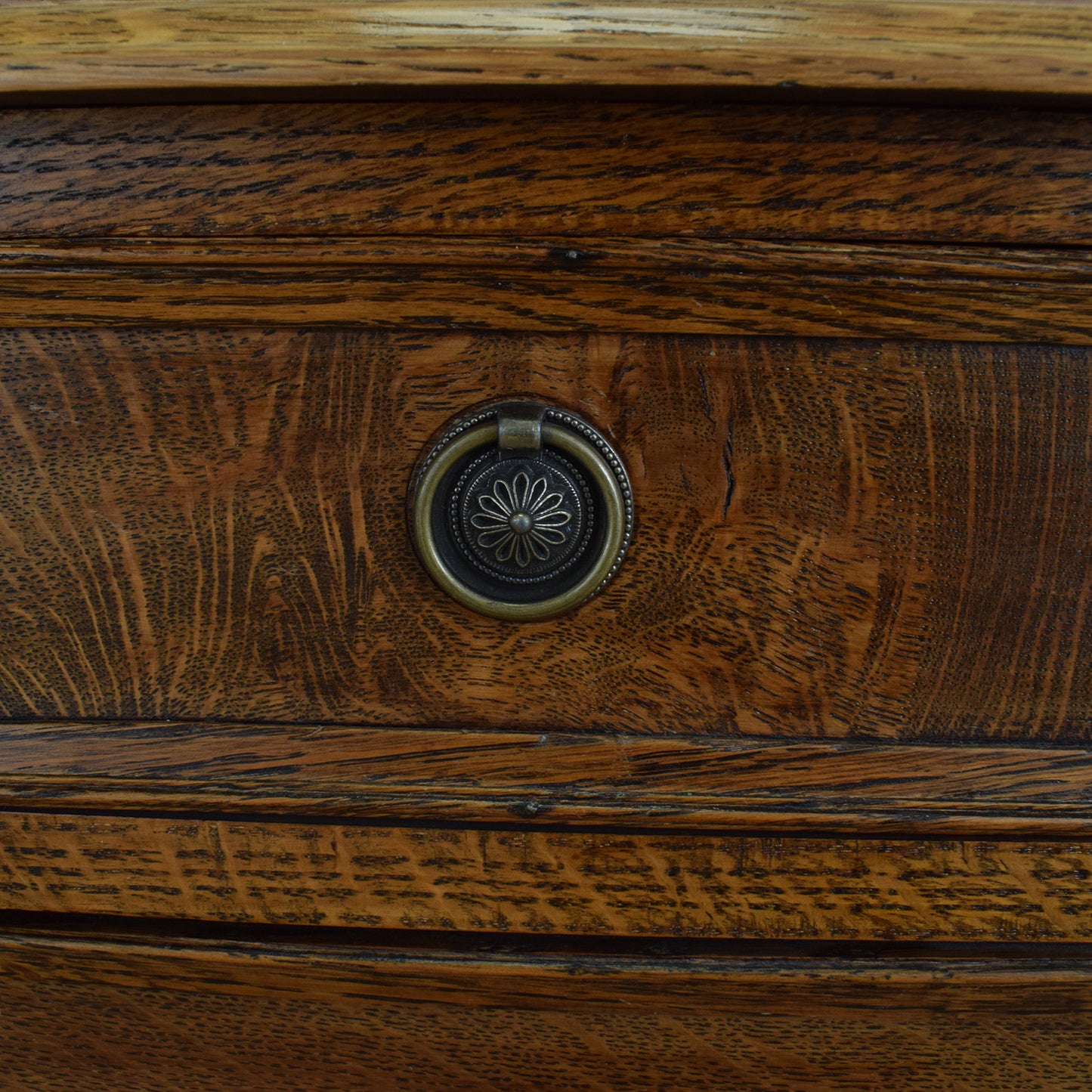 Restored Oak Chest of Drawers