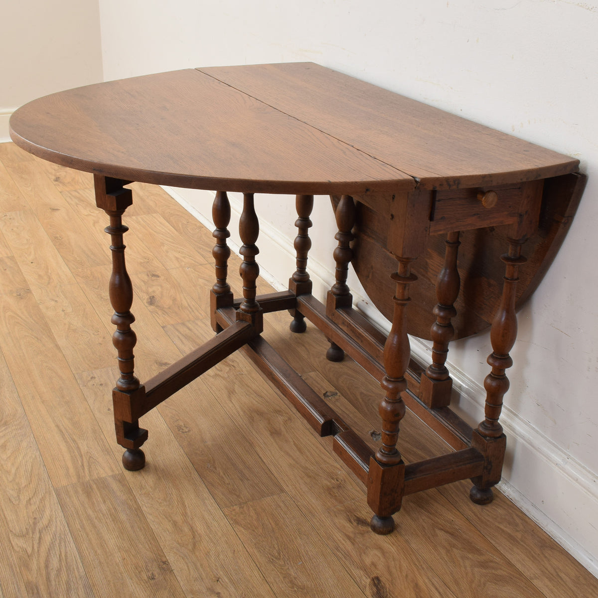 Oak Drop Leaf Table