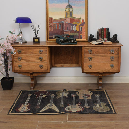 Oak Dressing Table