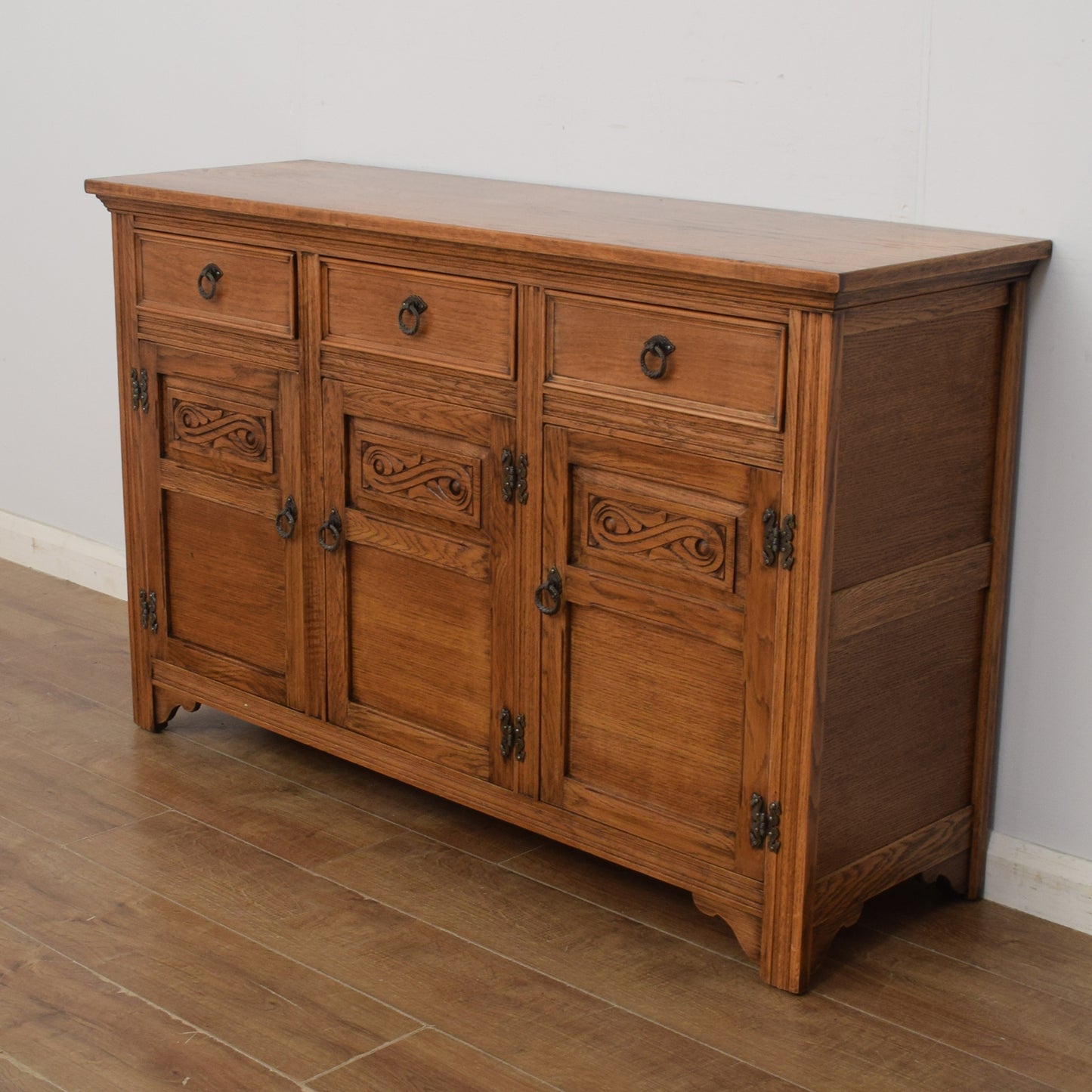 Restored Oak Sideboard