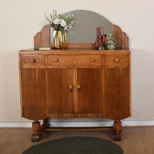 Art Deco Sideboard with Mirror