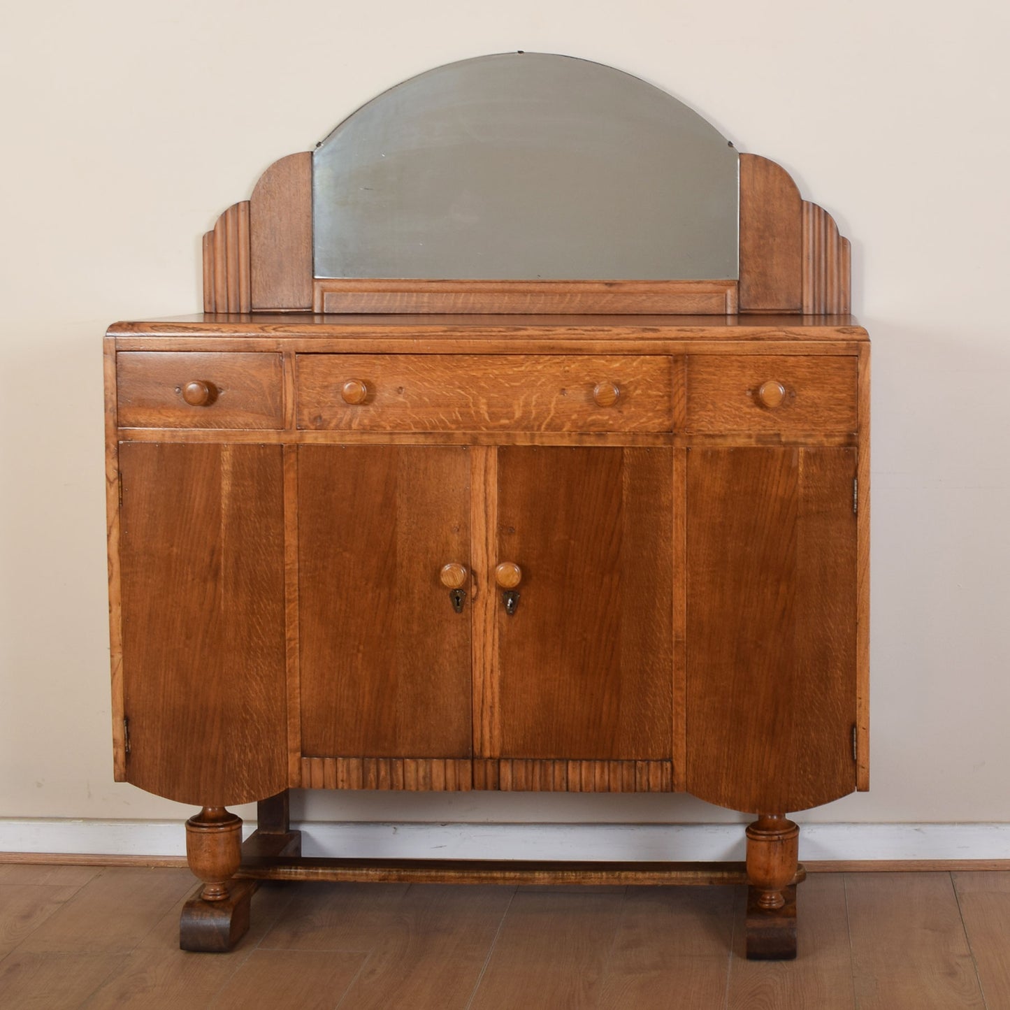Art Deco Sideboard with Mirror