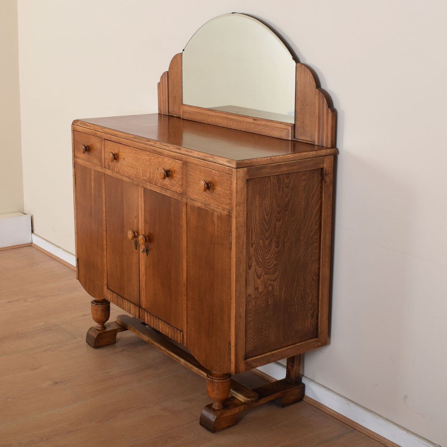 Art Deco Sideboard with Mirror