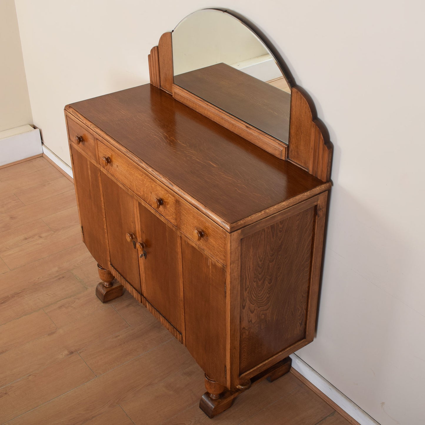 Art Deco Sideboard with Mirror