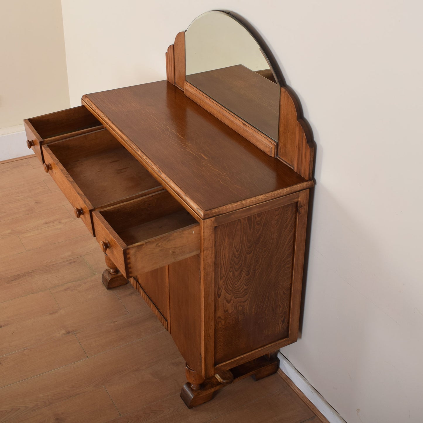 Art Deco Sideboard with Mirror