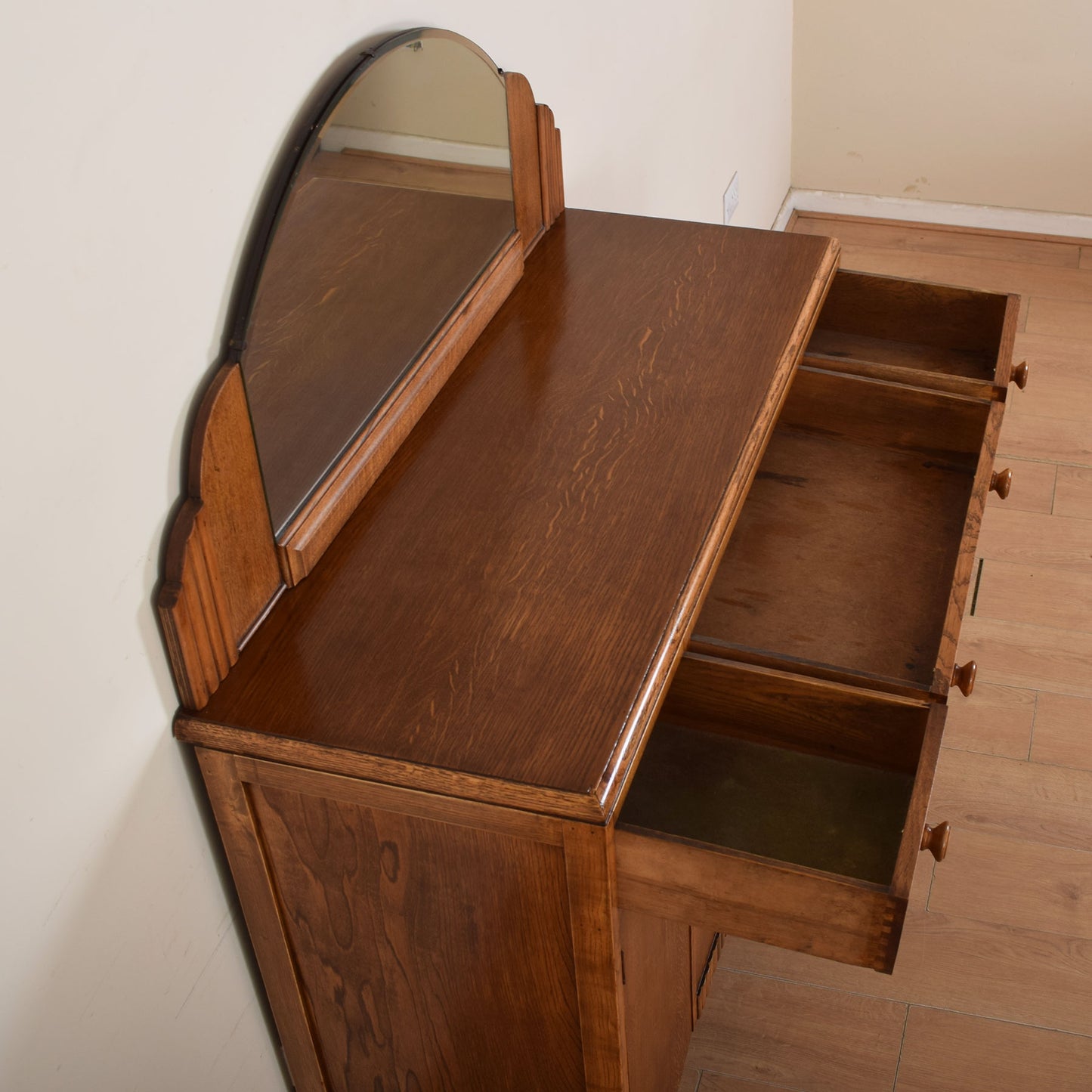 Art Deco Sideboard with Mirror