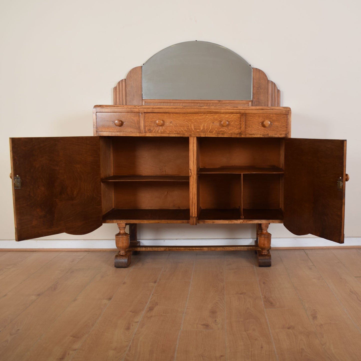 Art Deco Sideboard with Mirror