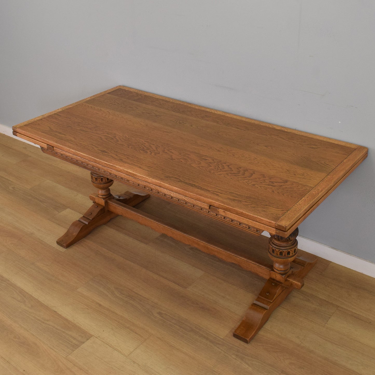 'Old Charm' Table and Eight Chairs