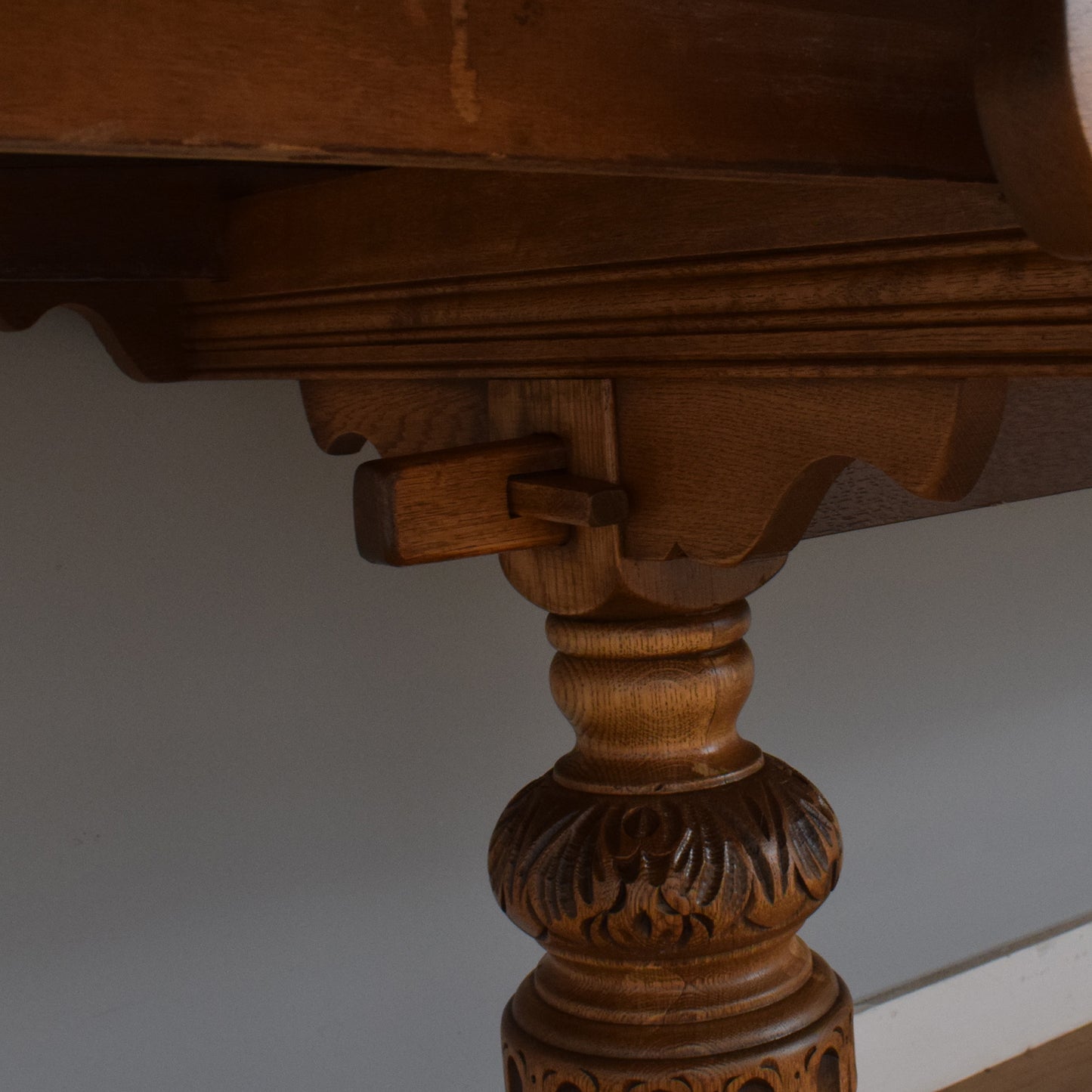 'Old Charm' Table and Eight Chairs