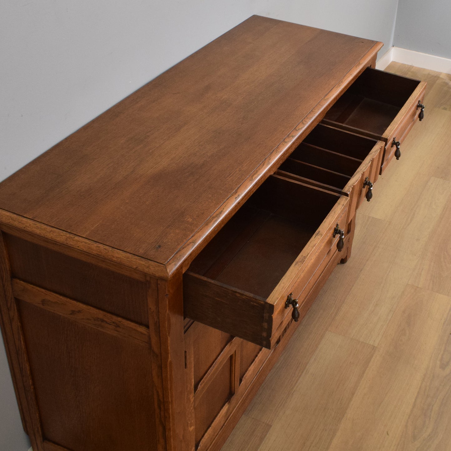 Vintage Oak Sideboard