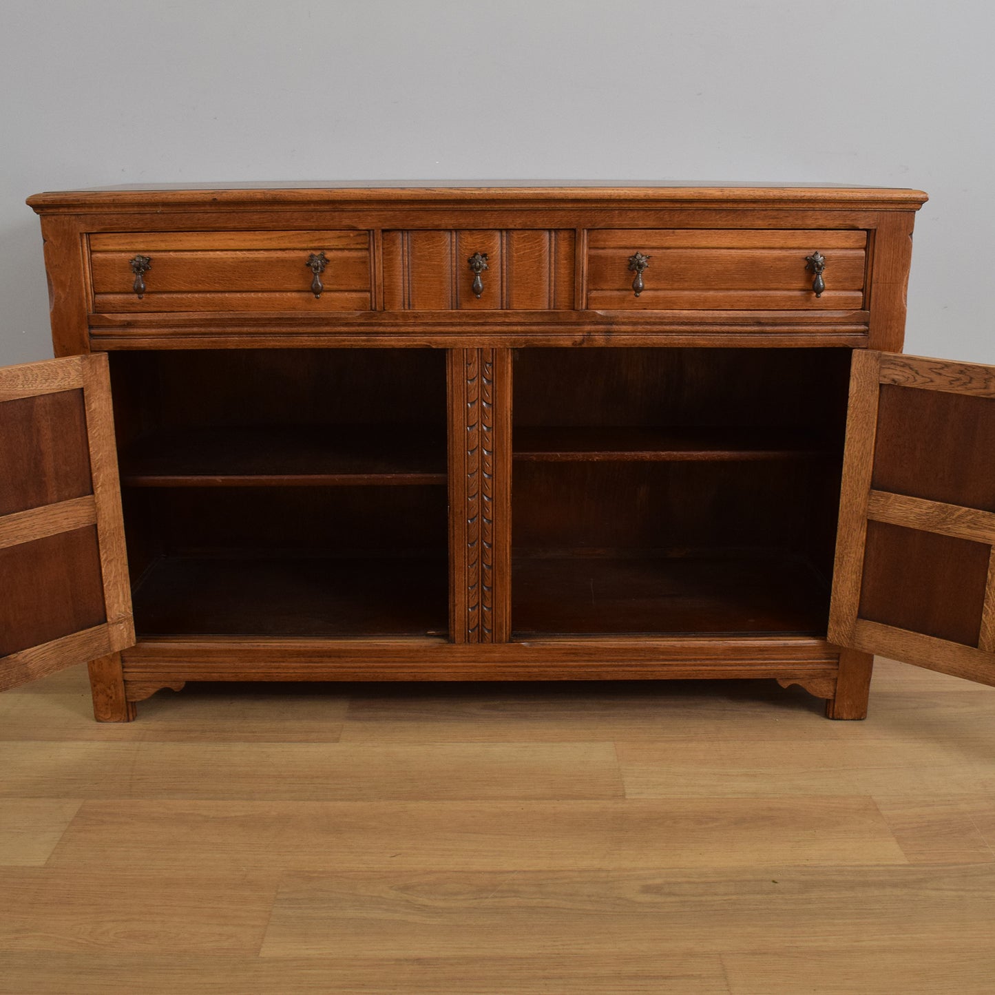 Vintage Oak Sideboard