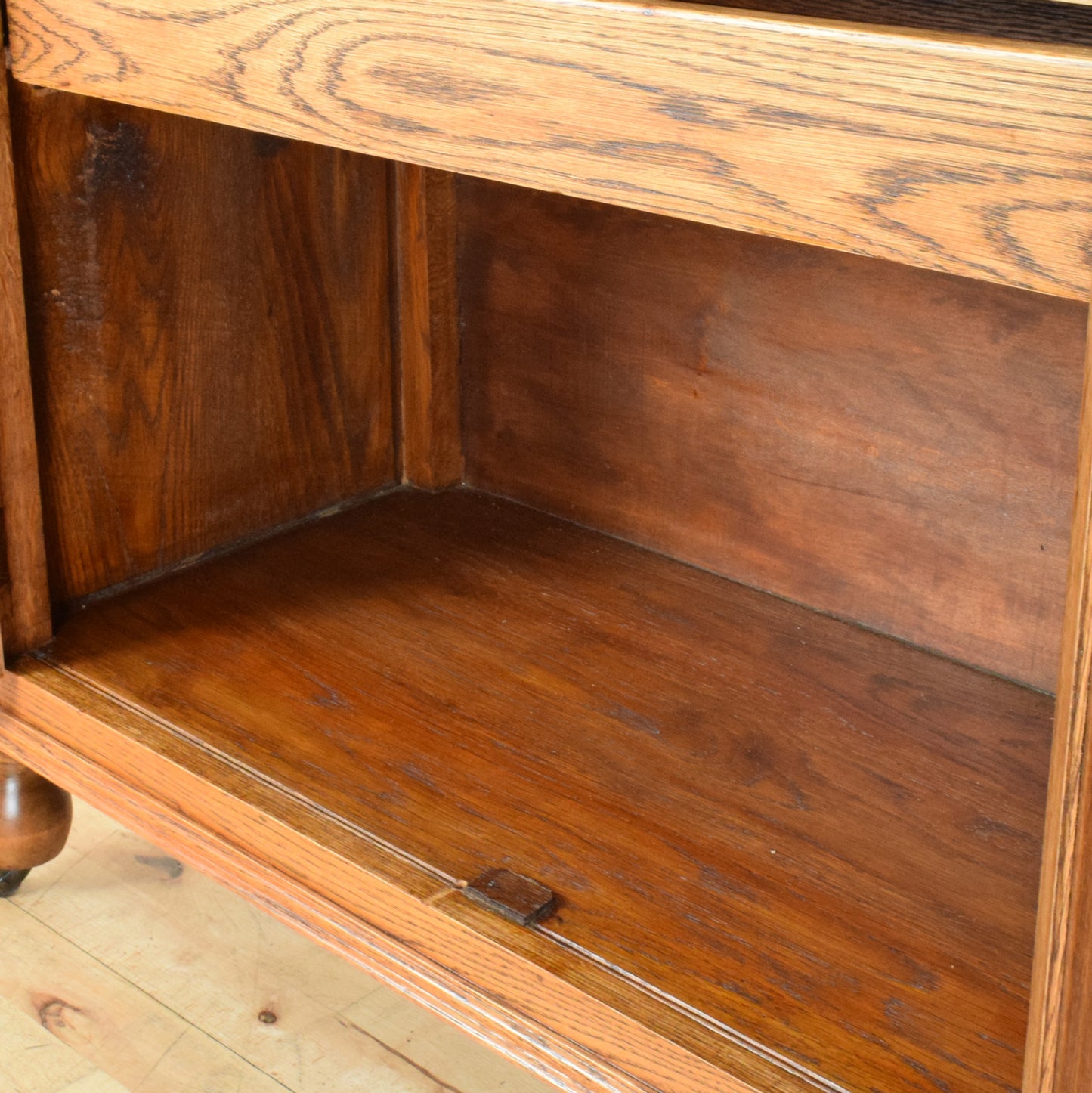 Carved Oak Sideboard