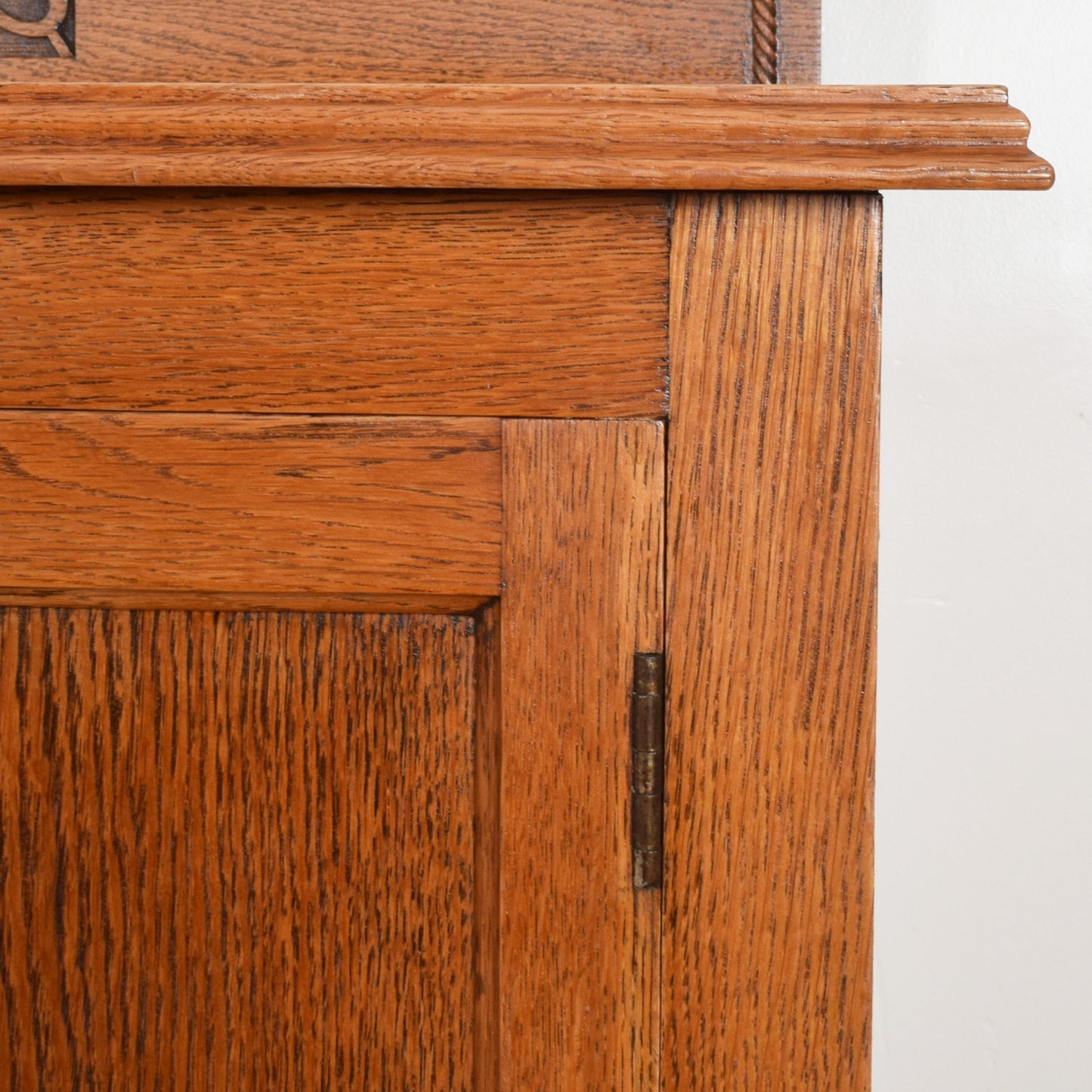 Carved Oak Sideboard