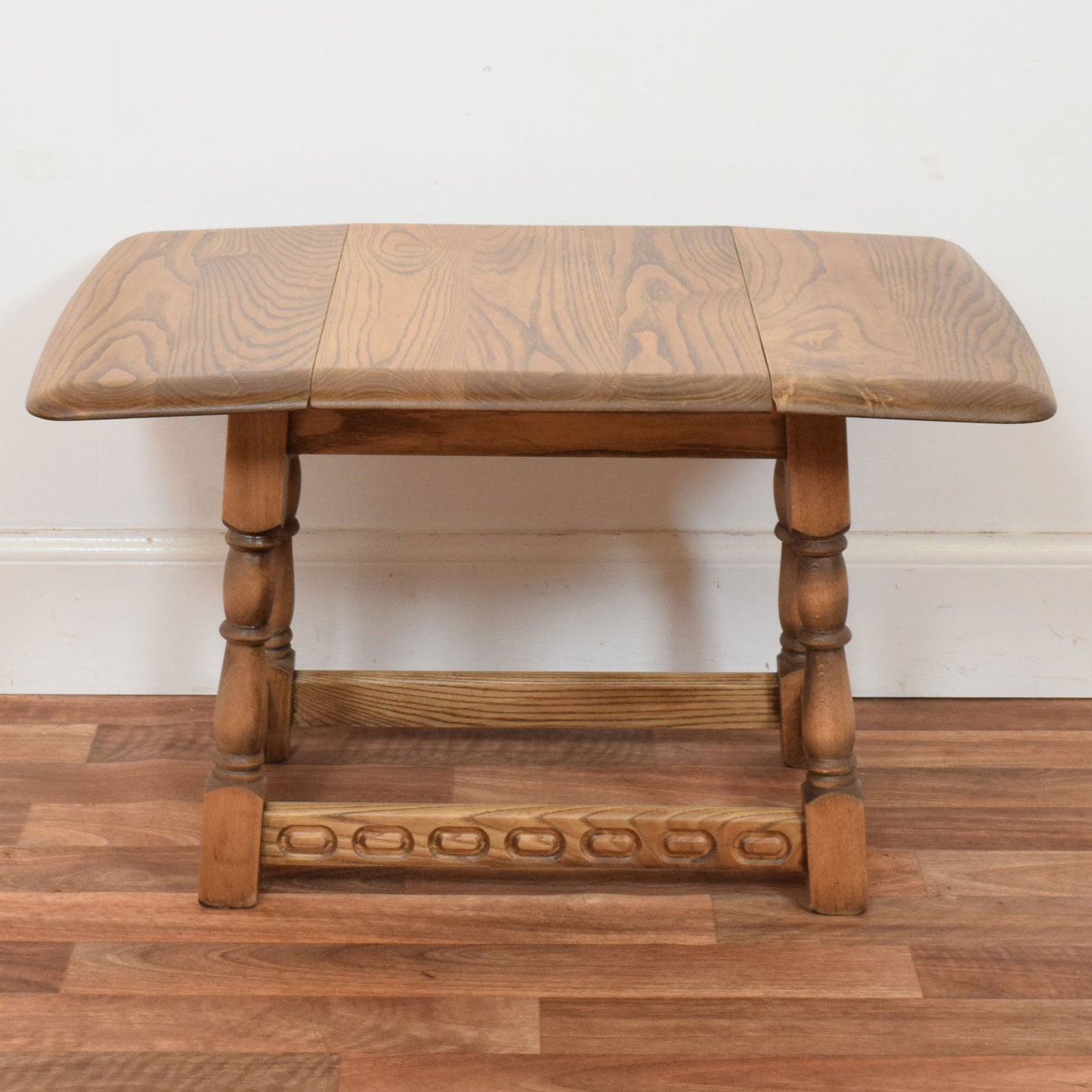 Priory Spin Top Oak Side Table