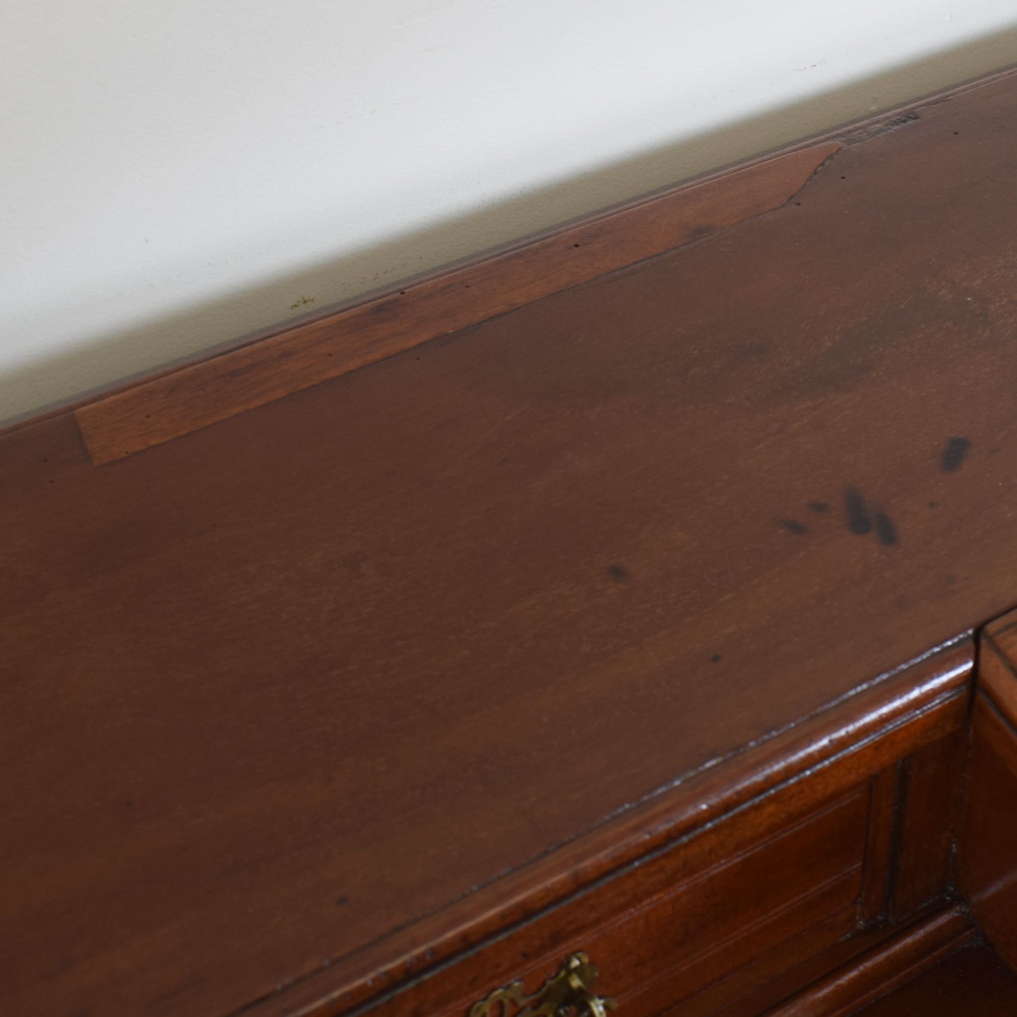 Unusual Mahogany Desk