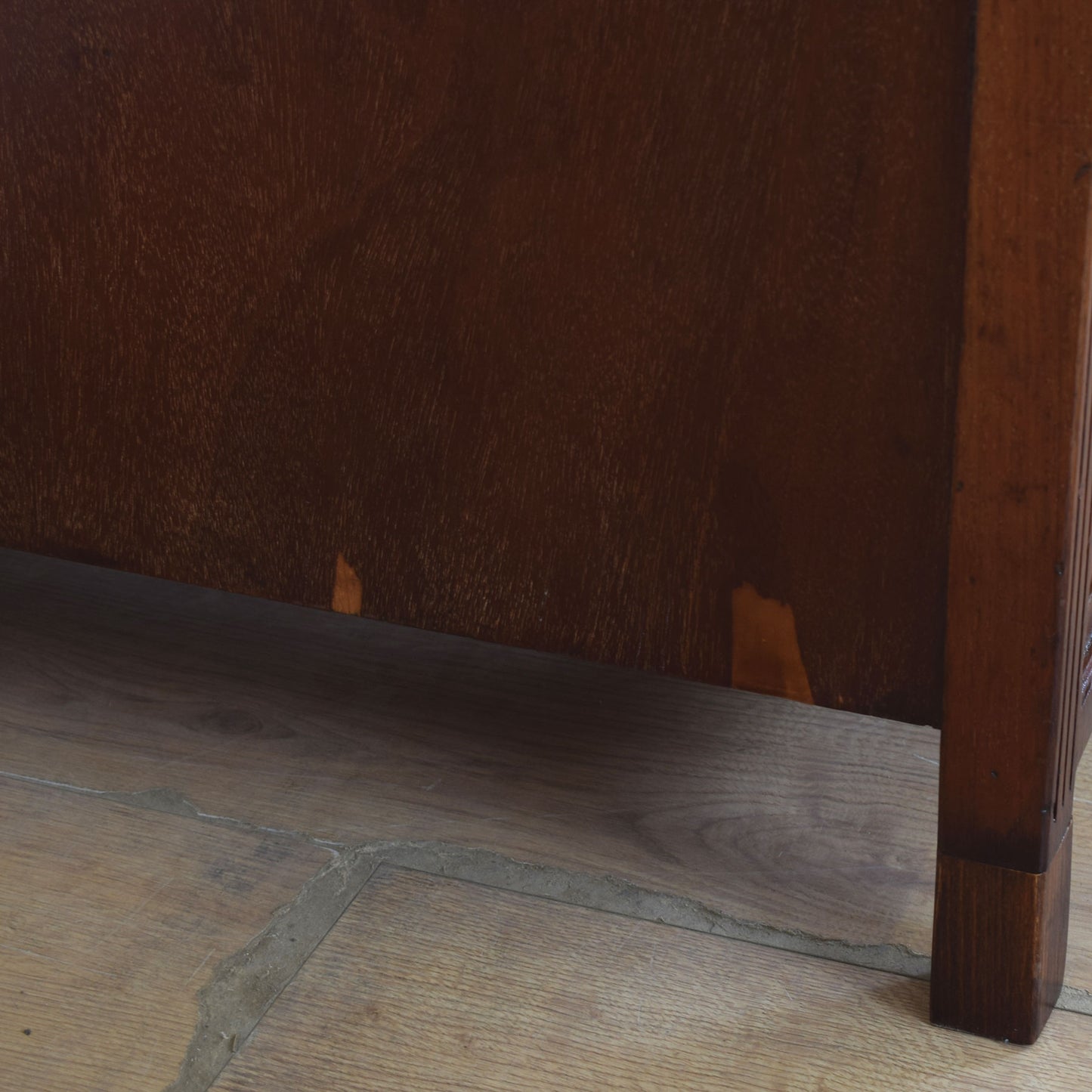 Unusual Mahogany Desk