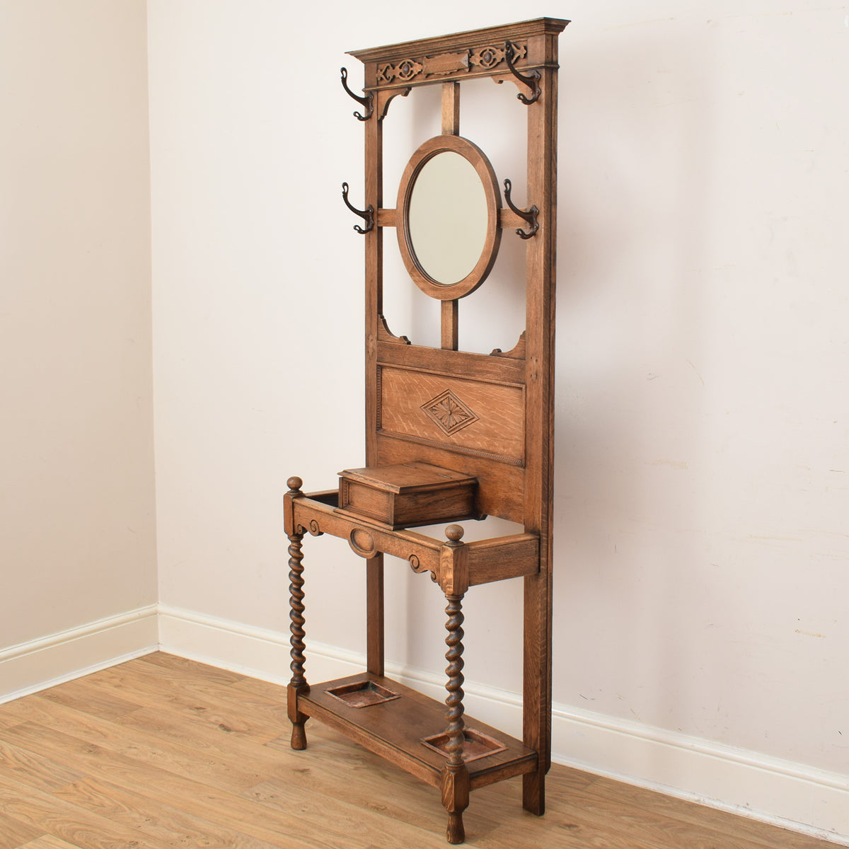 Oak Hallstand