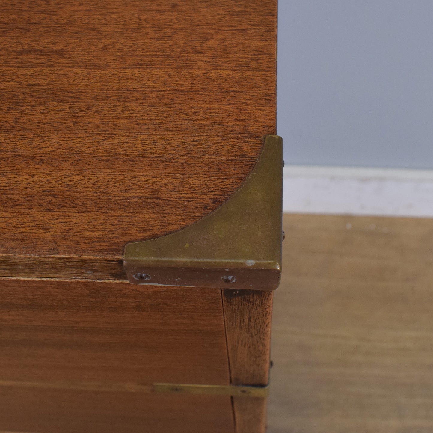 Small Military Campaign Style Chest of Drawers