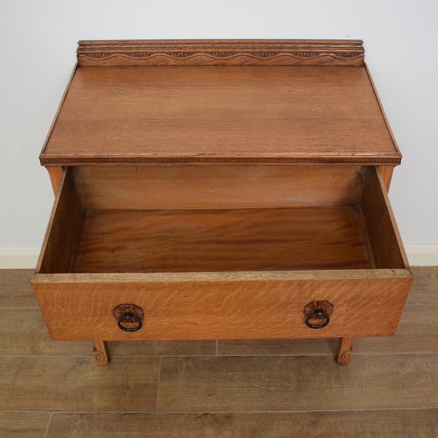 Restored Oak Storage Cabinet