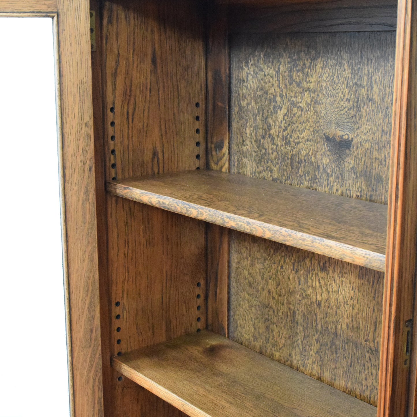 Glazed Barley twist bookcase