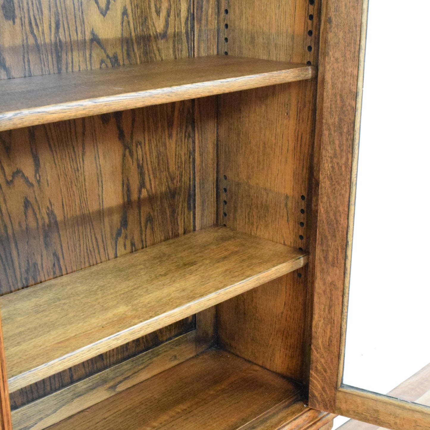 Glazed Barley twist bookcase