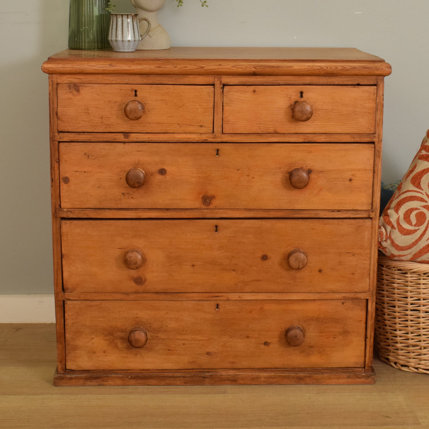 Waxed Pine Chest