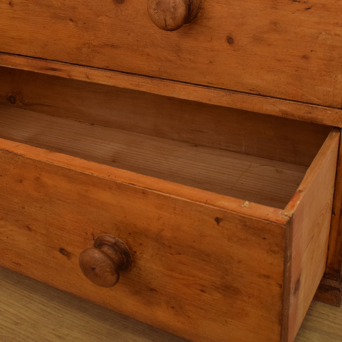 Waxed Pine Chest