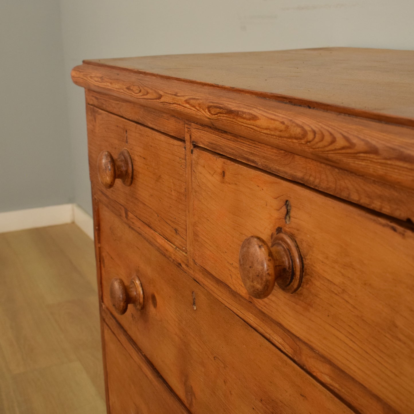 Waxed Pine Chest