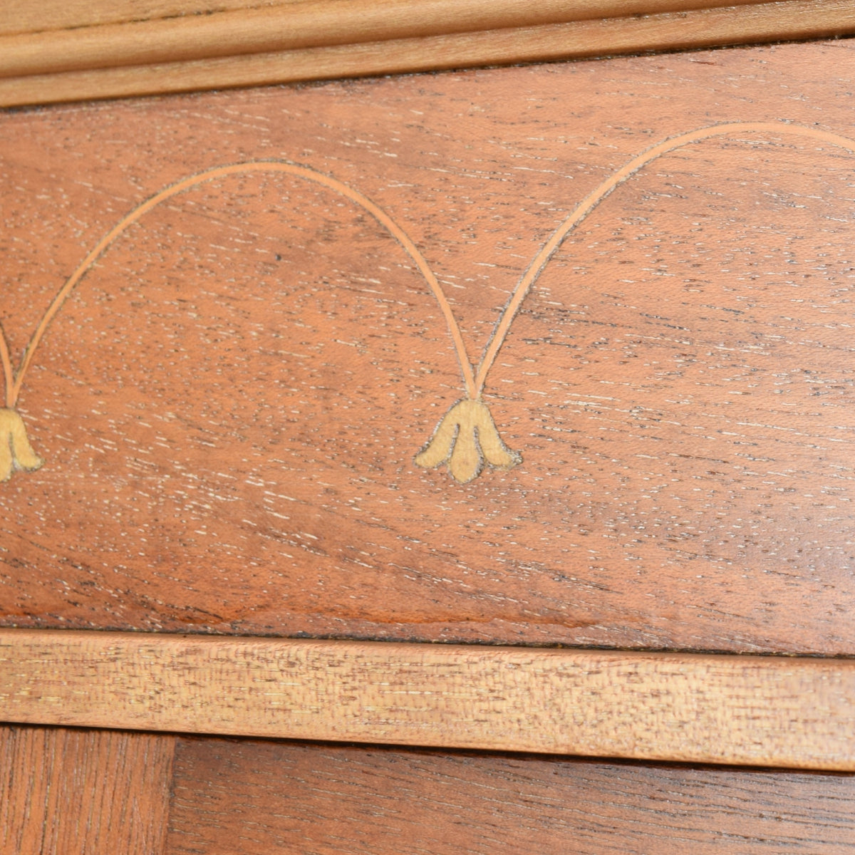 Mahogany Mirrored Wardrobe