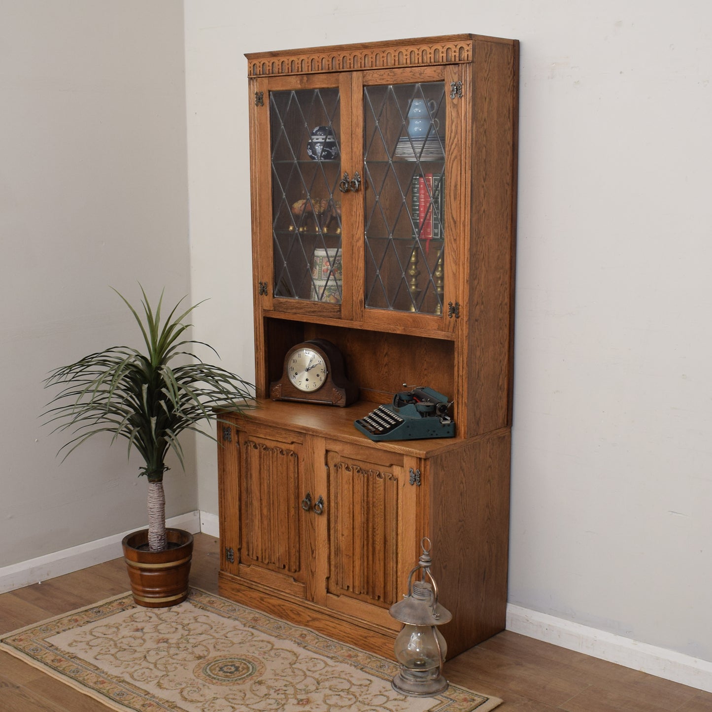 Oak Glazed Dresser