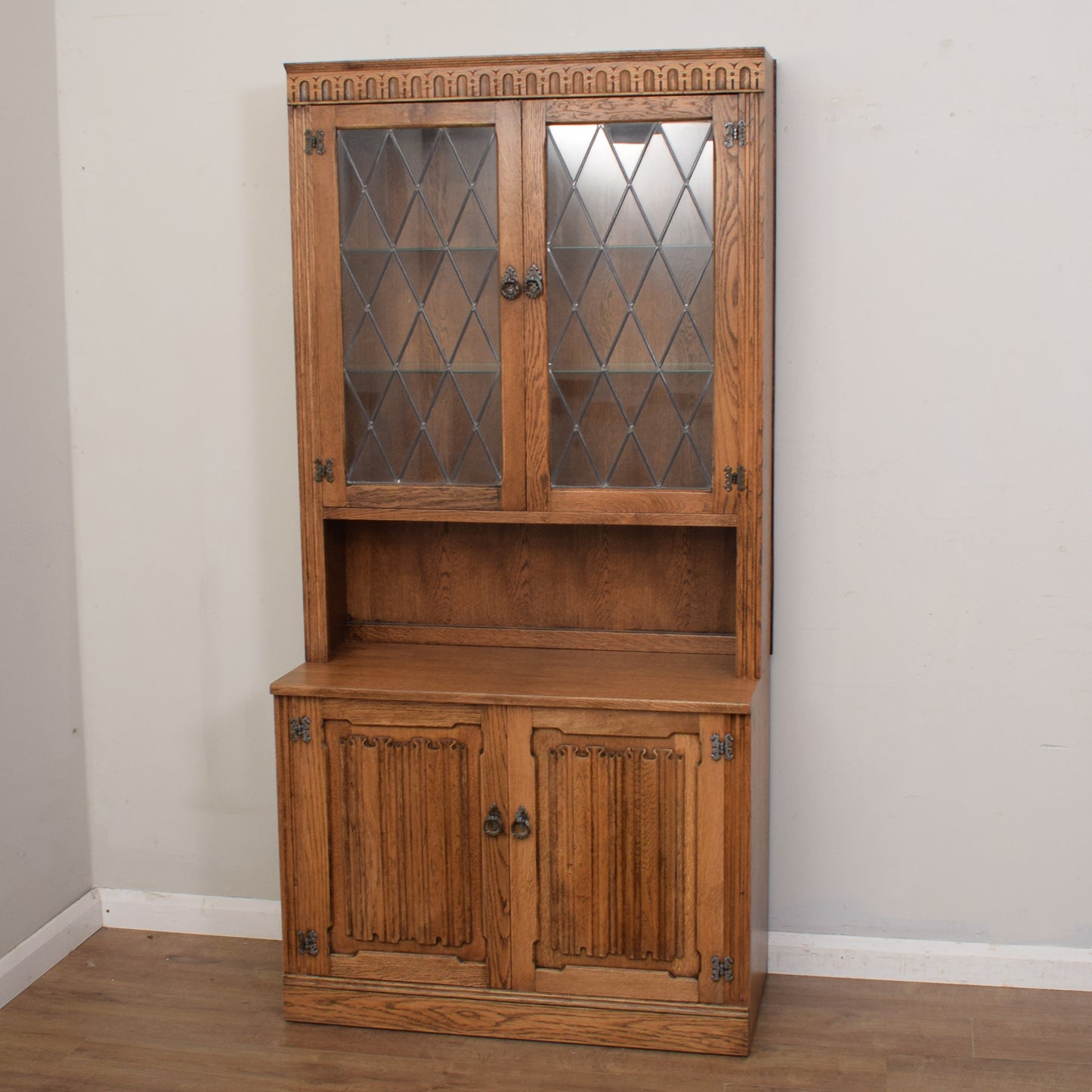 Oak Glazed Dresser