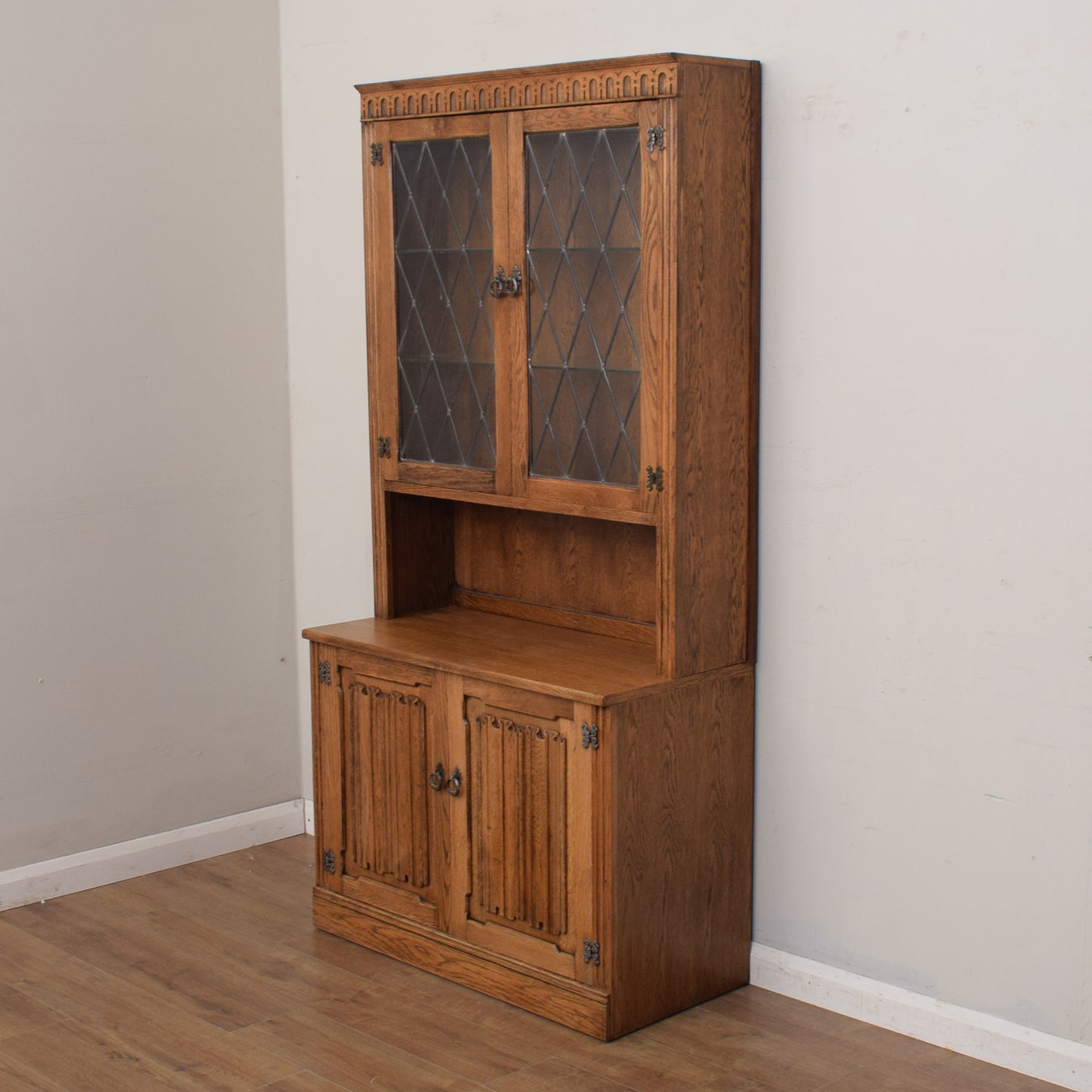 Oak Glazed Dresser