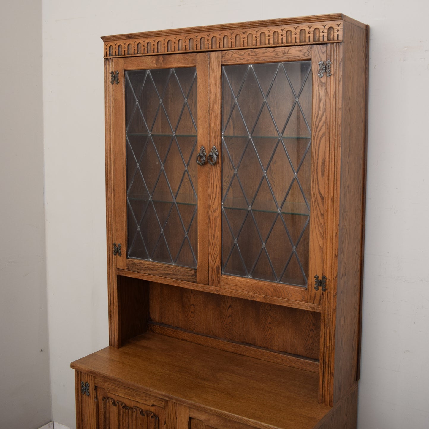 Oak Glazed Dresser