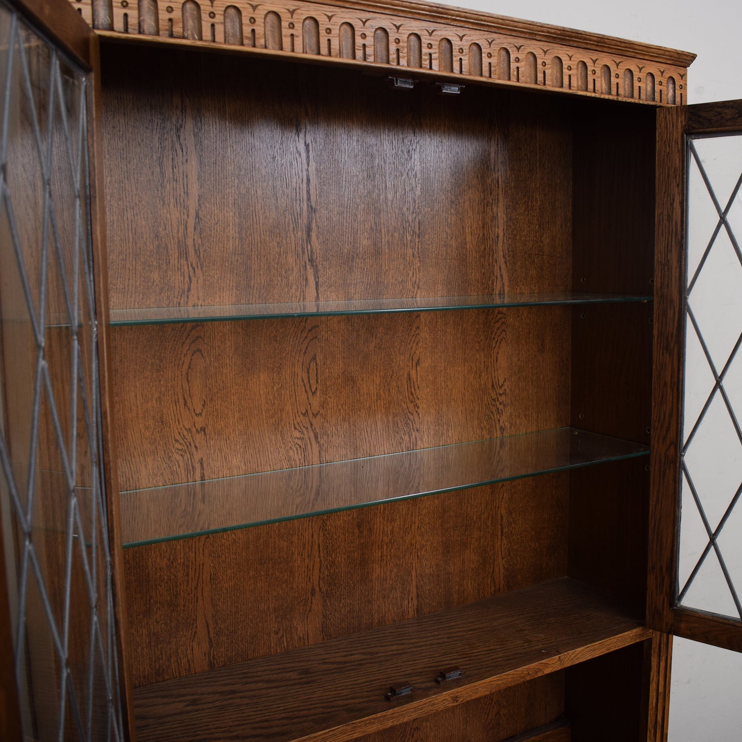 Oak Glazed Dresser